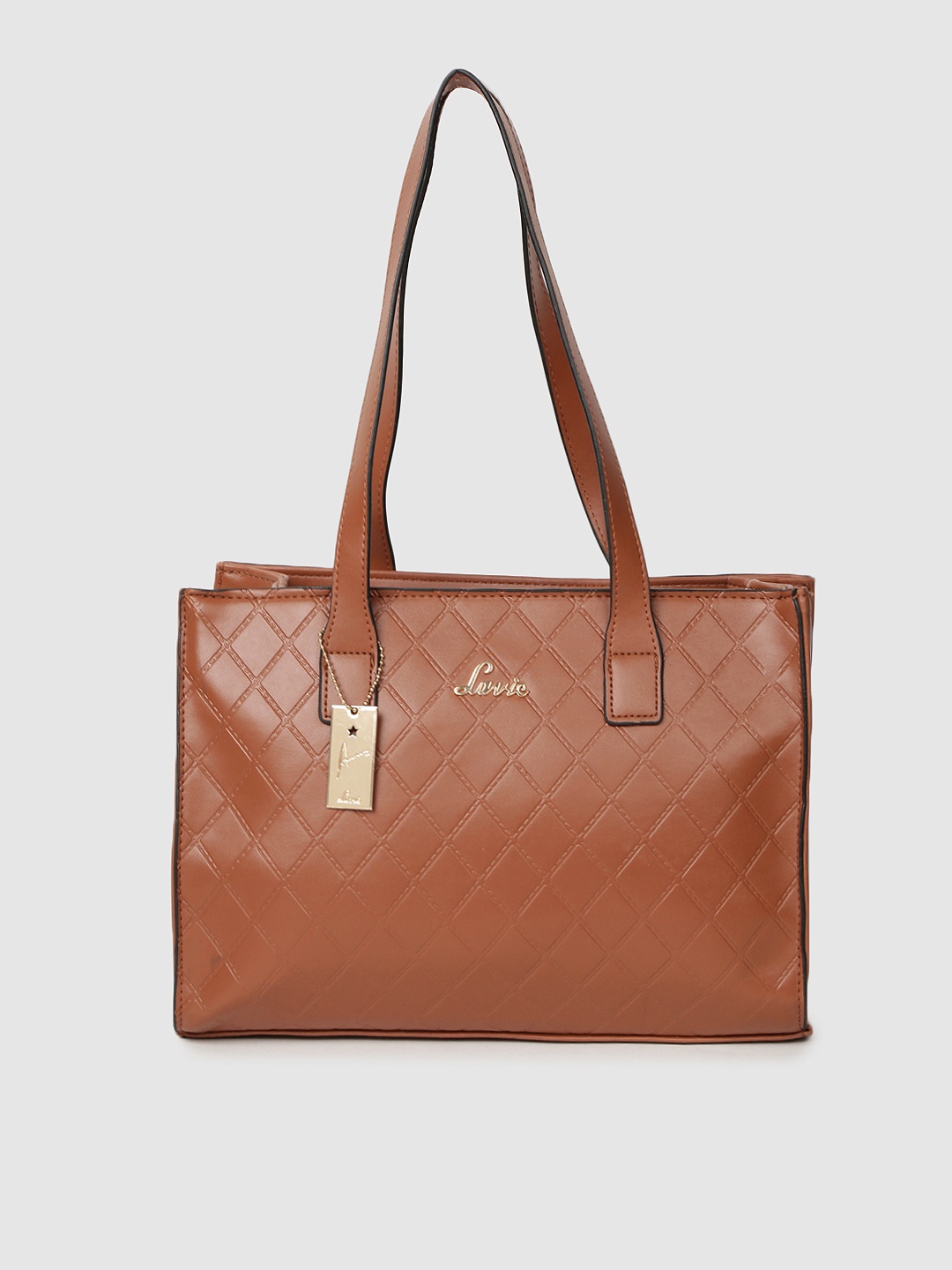 

Lavie Vex Women Tan Medium Satchel Handbag