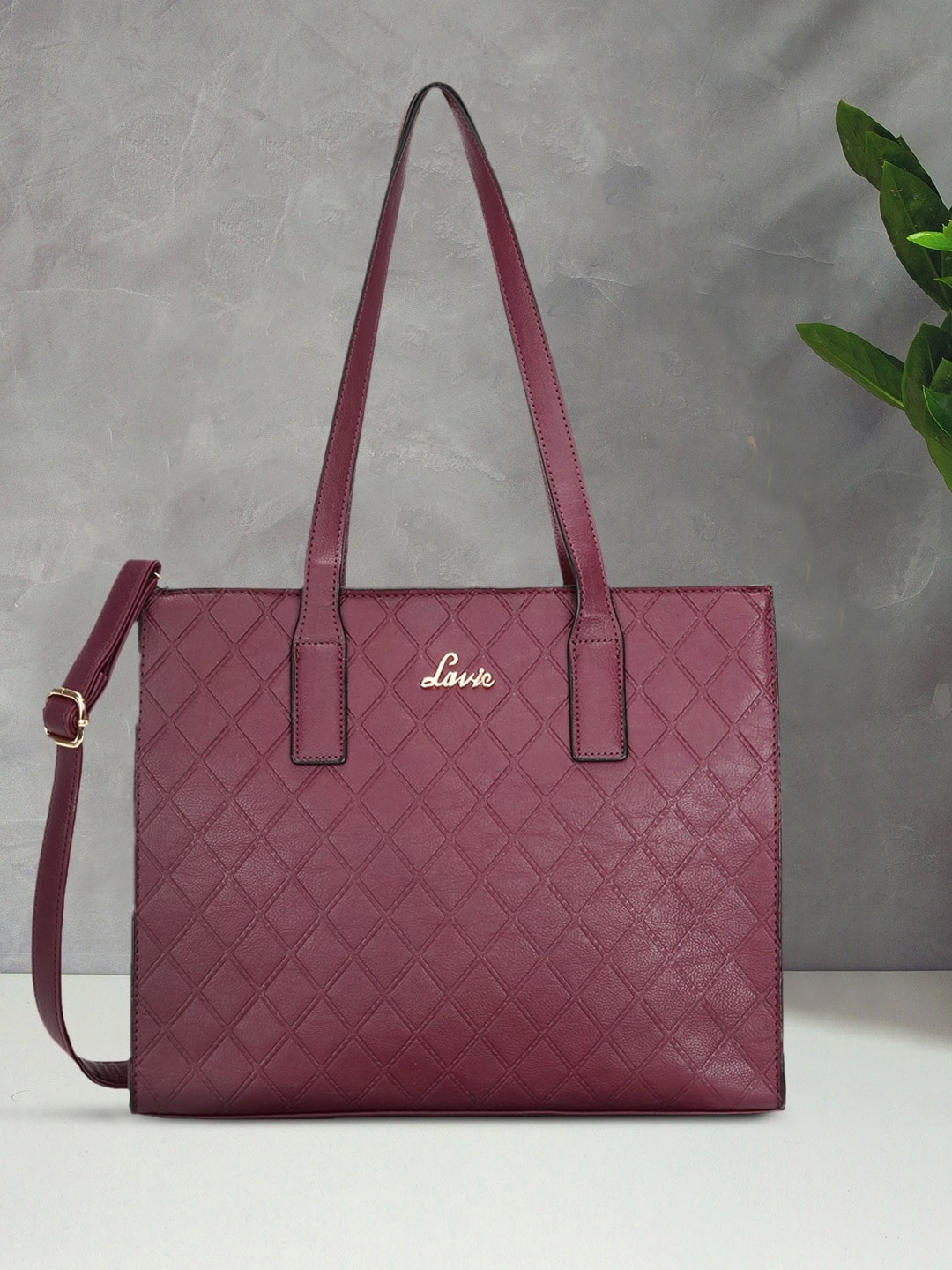 

Lavie Rex Women Pink Small Satchel Handbag