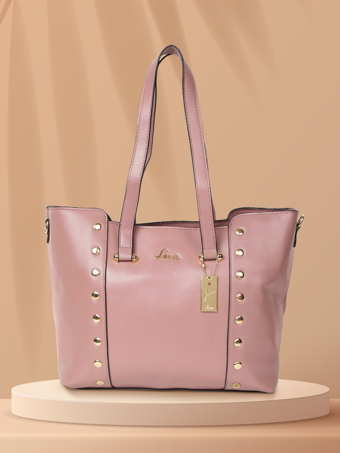 

Lavie Xoth Women Pink Large Tote Bag