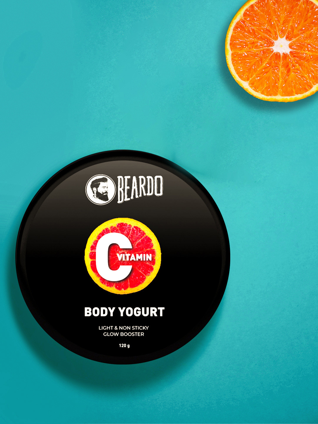 

Beardo Men Vitamin C Light & Non-Sticky Body Yogurt 120 g, Black