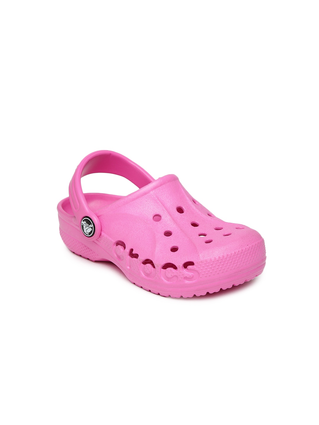 

Crocs Baya Unisex Pink Solid Clogs