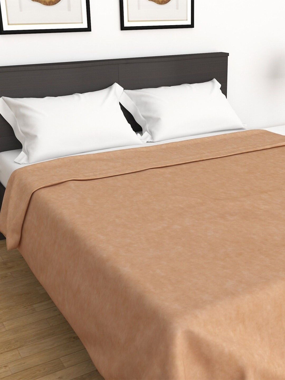 

Home Centre Brown Solid AC Room 190 GSM Double Bed Blanket