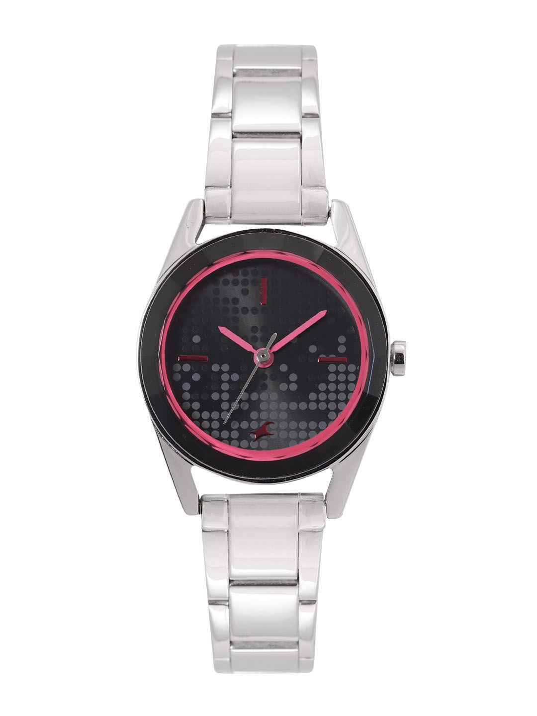 

Fastrack Women Textured Analogue Watch 6144SM01C, Black