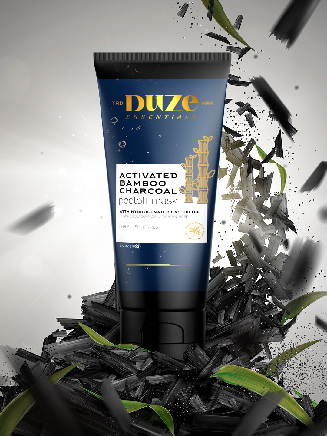 

Duze Activated Charcoal Peel-Off Mask 100gm, Black