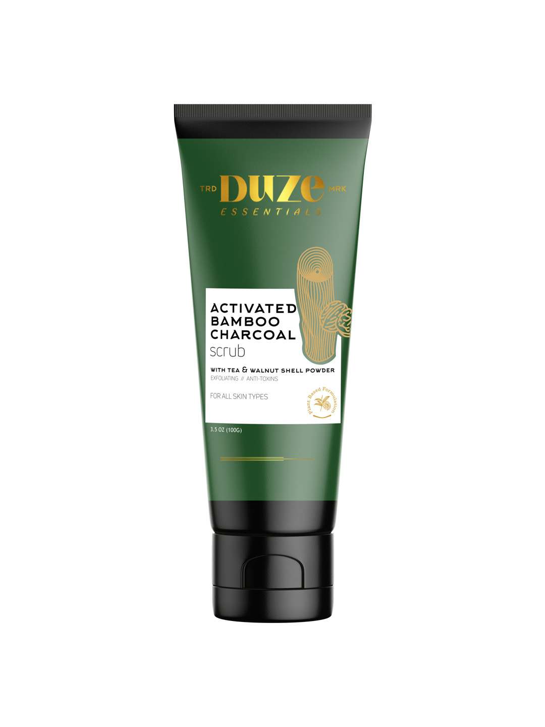 

Duze Activated Charcoal Face Scrub 100ml, Black