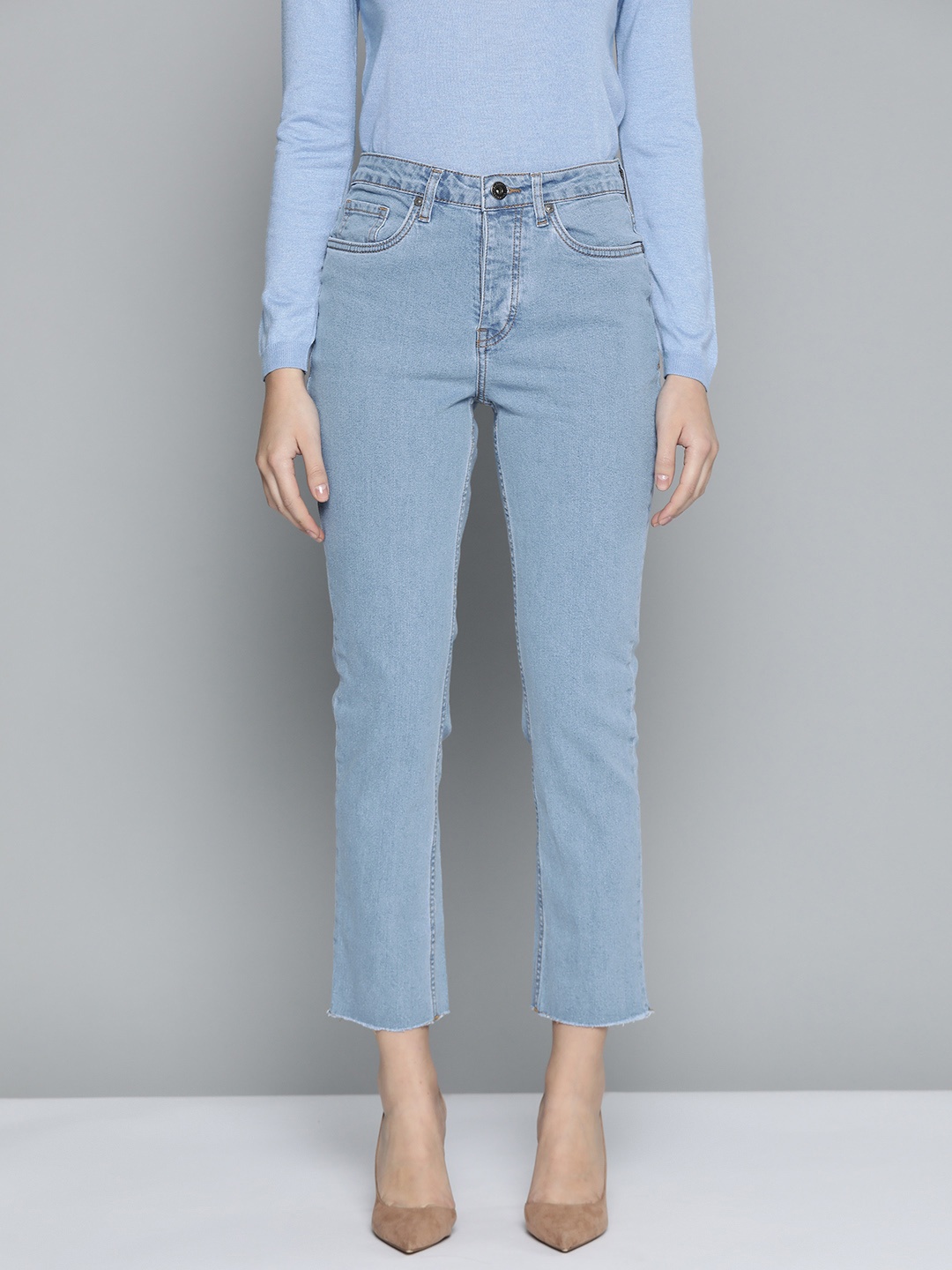 

Chemistry Women Blue Slim Fit Stretchable Jeans