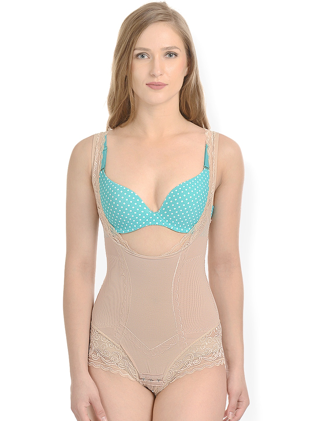 

Da Intimo Beige Seamless Body Shapewear DIA-103