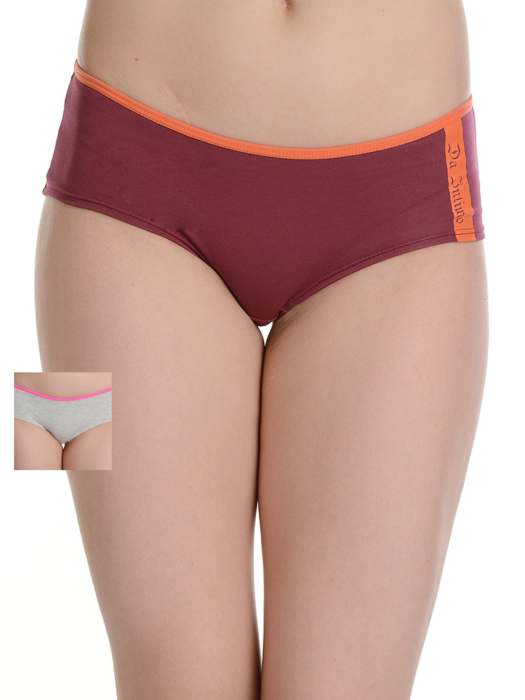 

Da Intimo Women Pack of 2 Briefs DIU-5657, Grey