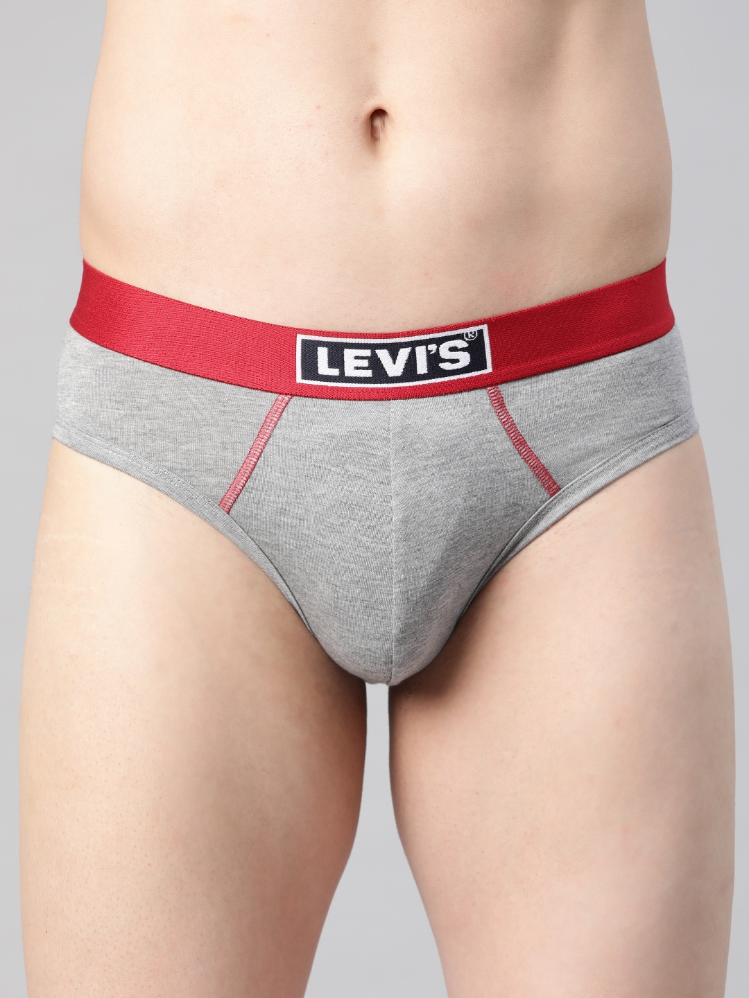 

Levis Men Assorted Solid Basic Briefs #035