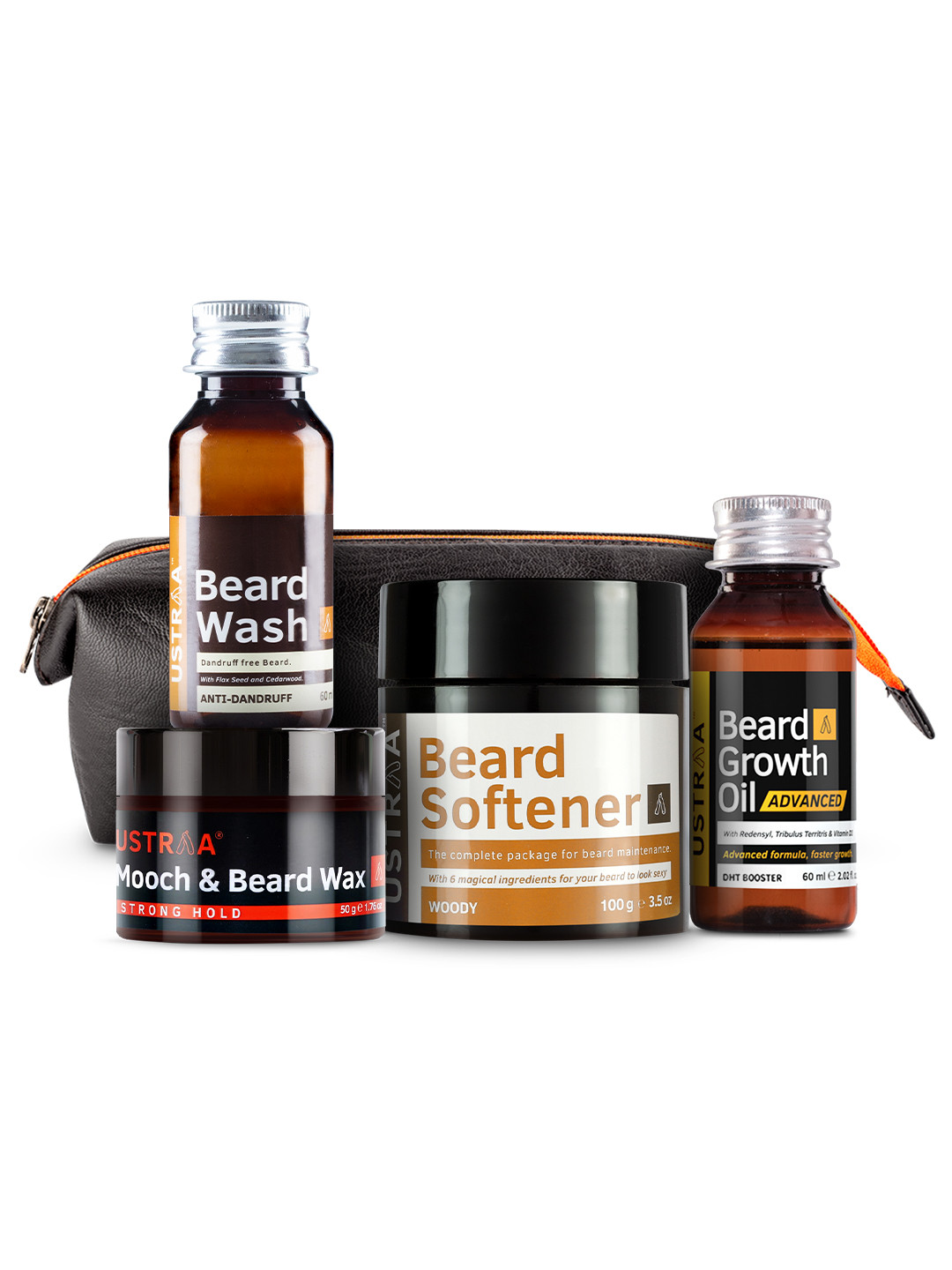 

Ustraa Men Black Beard Lovers Grooming Kit