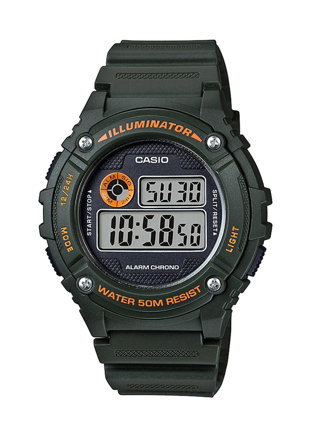 

Casio Youth Digital Men Black Digital Watch I099 W-216H-3BVDF