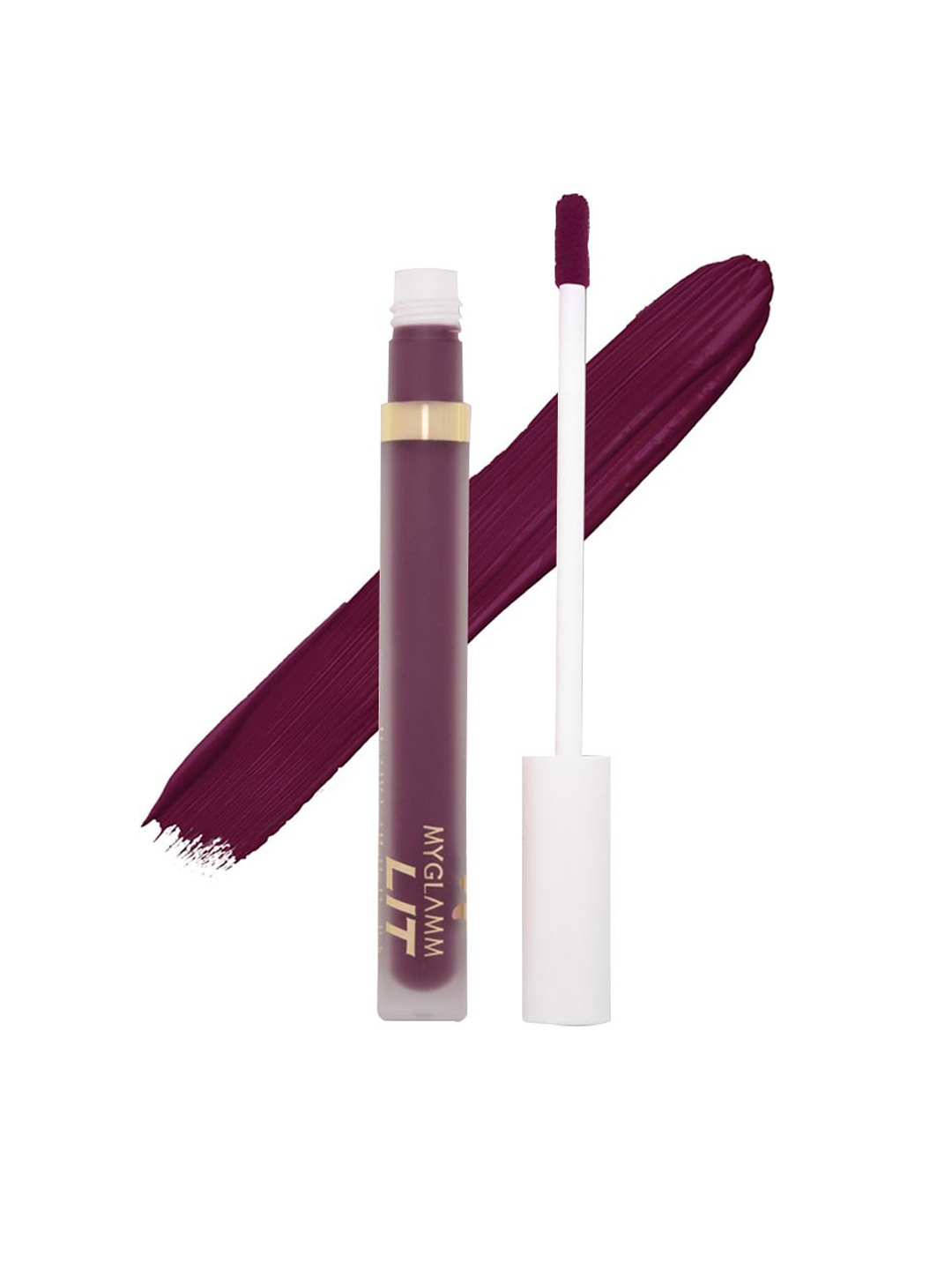 

MyGlamm LIT Liquid Velvet Matte Lipstick 3 ml - Juice, Purple