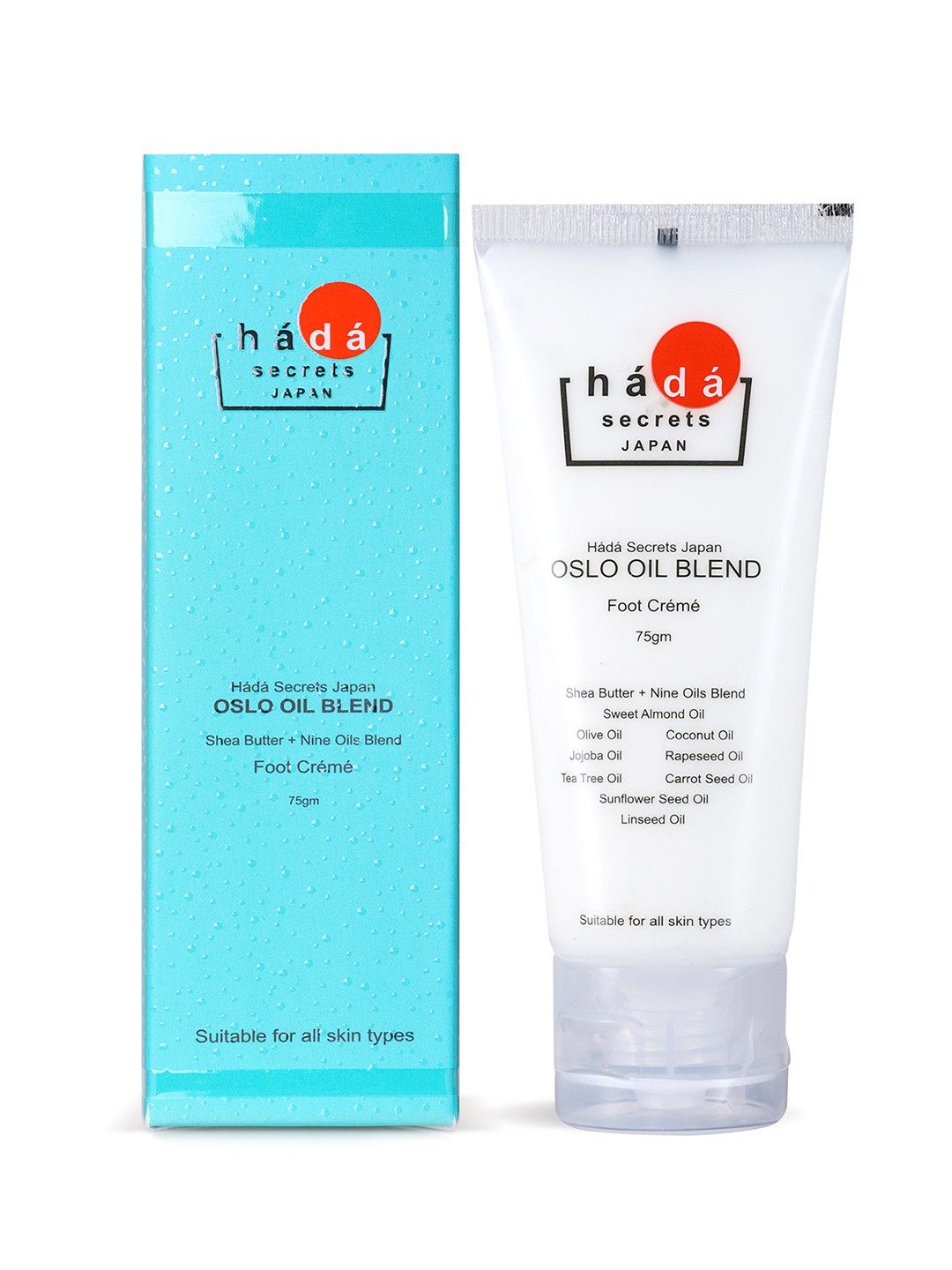

Hada Secrets Japan White Oslo Oil Blend Foot Cream 100 ml