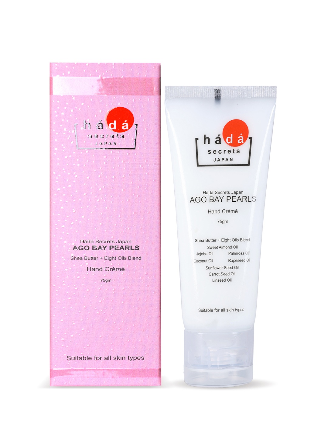 

Hada Secrets Japan White Ago Bay Pearls Hand Cream 100 ml