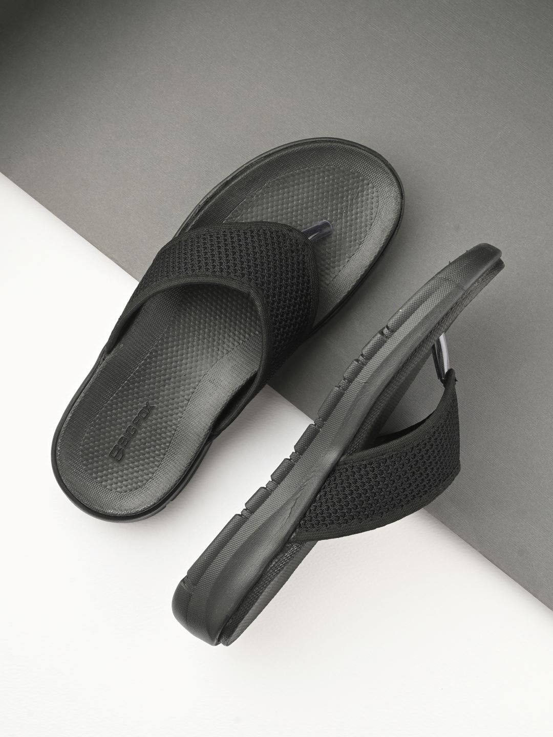 

Big Fox Men Black Comfort Sandals