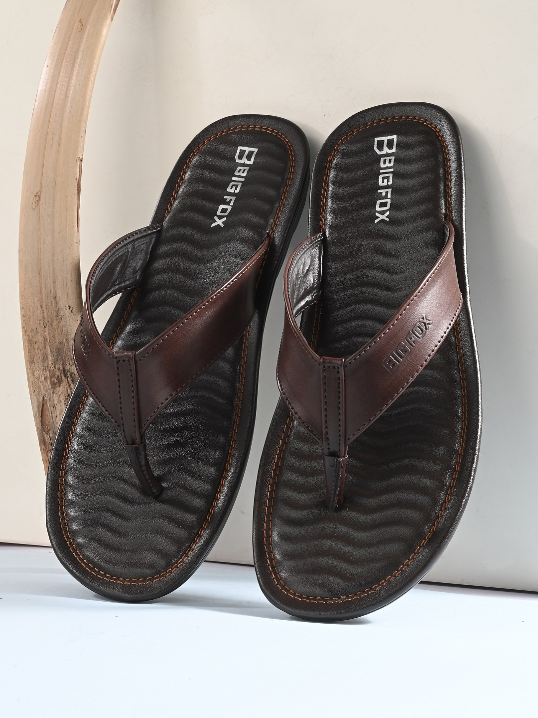 

Big Fox Men Brown Slip-On