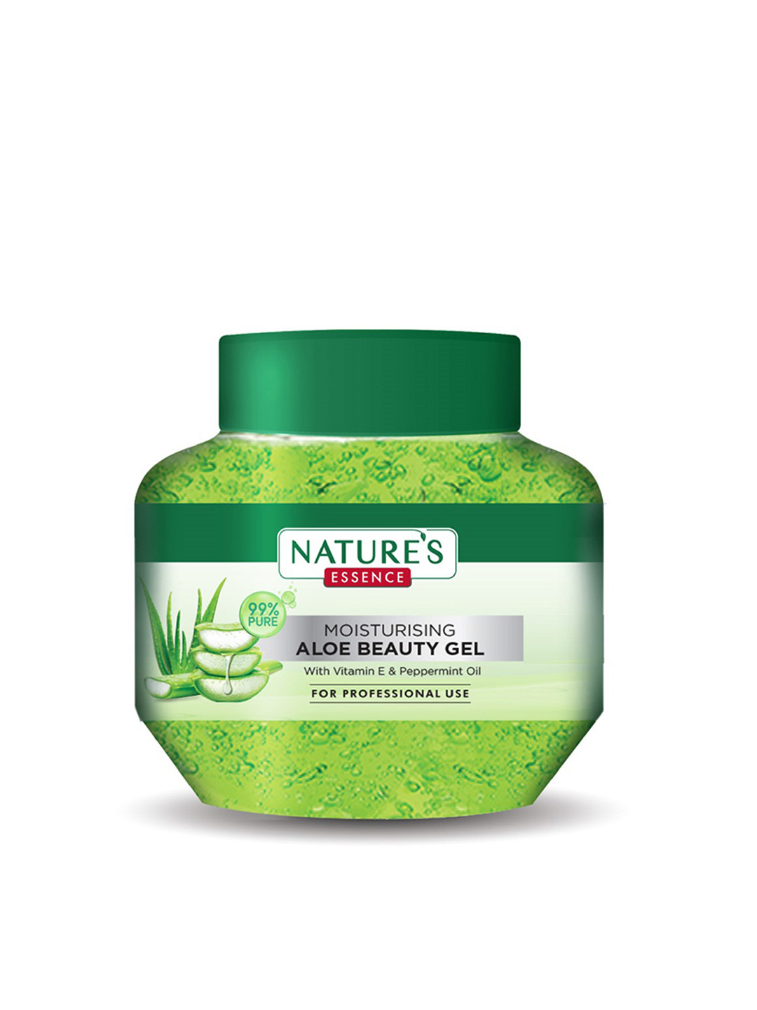 

Natures Essence Aloe Beauty Gel With Neem 450 ml, Green