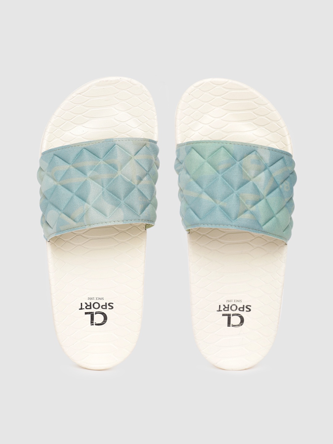 

Carlton London sports Women Blue Quilted Sliders