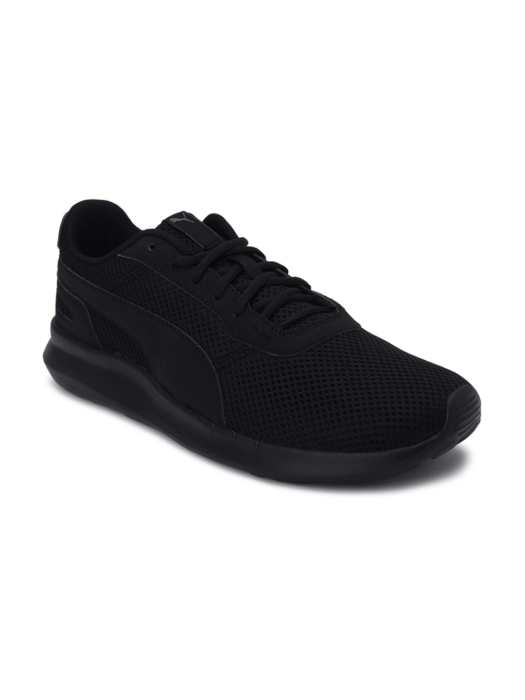 

Puma Unisex Black Mesh Long Distance Running Shoes