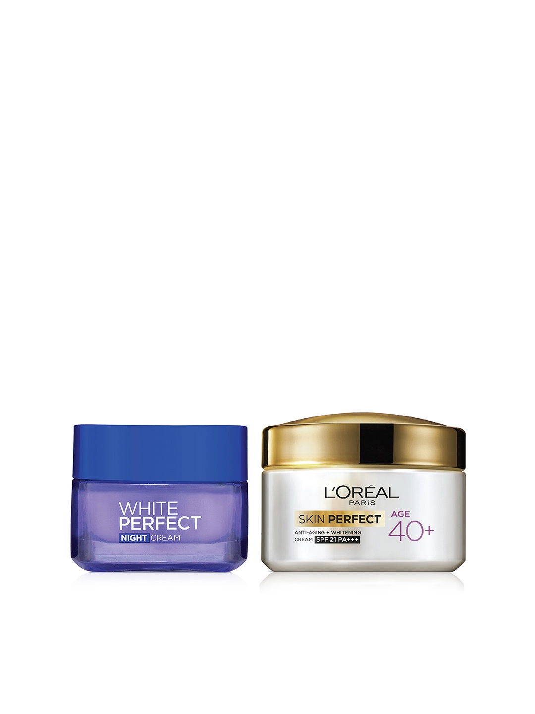 

LOreal Paris White Perfect Night Cream 50ml & Skin Perfect Whitening Cream 50g
