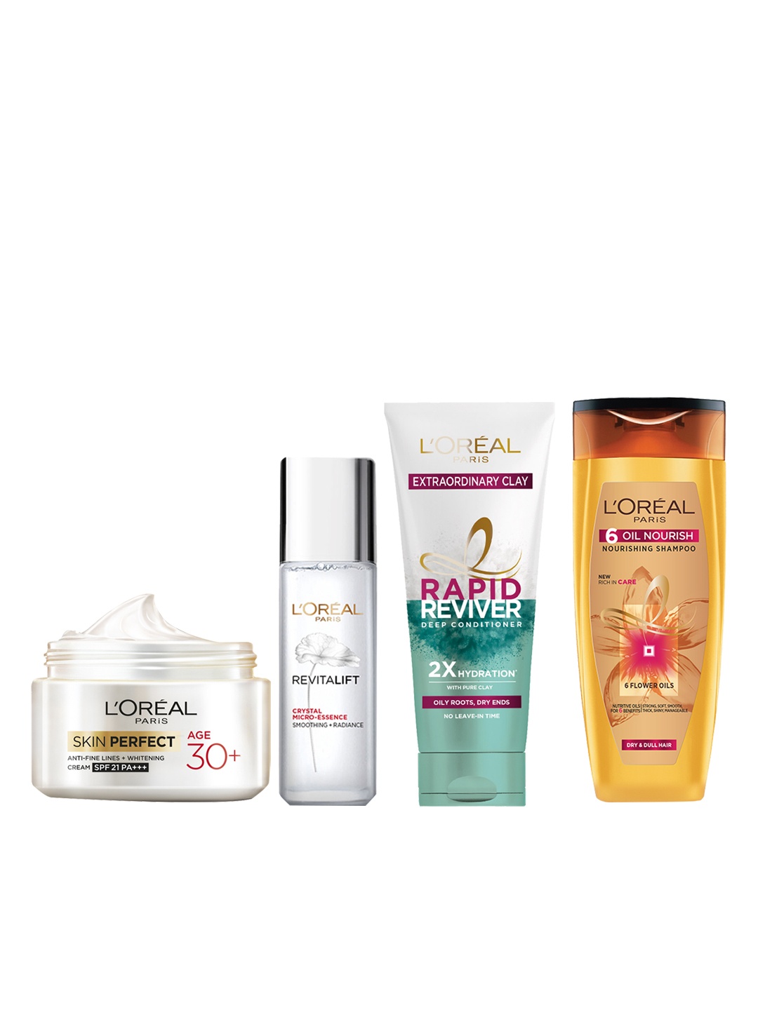 

LOreal Paris Unisex Hair & Skin Care Kit, White