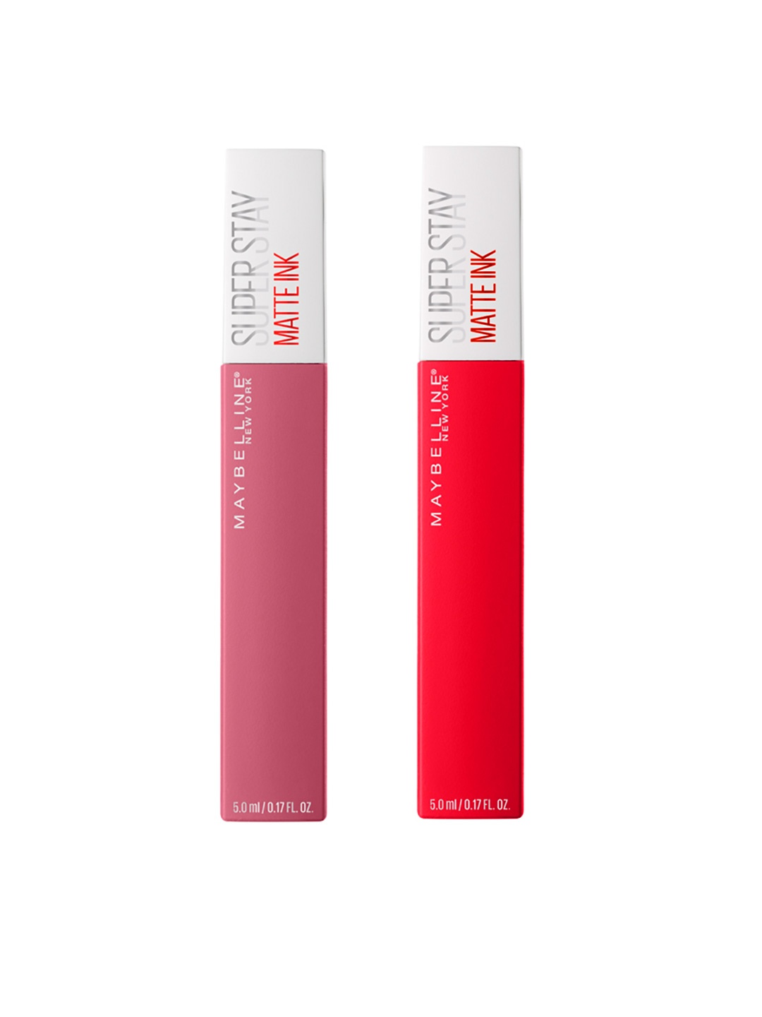 

Maybelline New York Set of 2 Super Stay Matte Ink Liquid Lipstick, Red