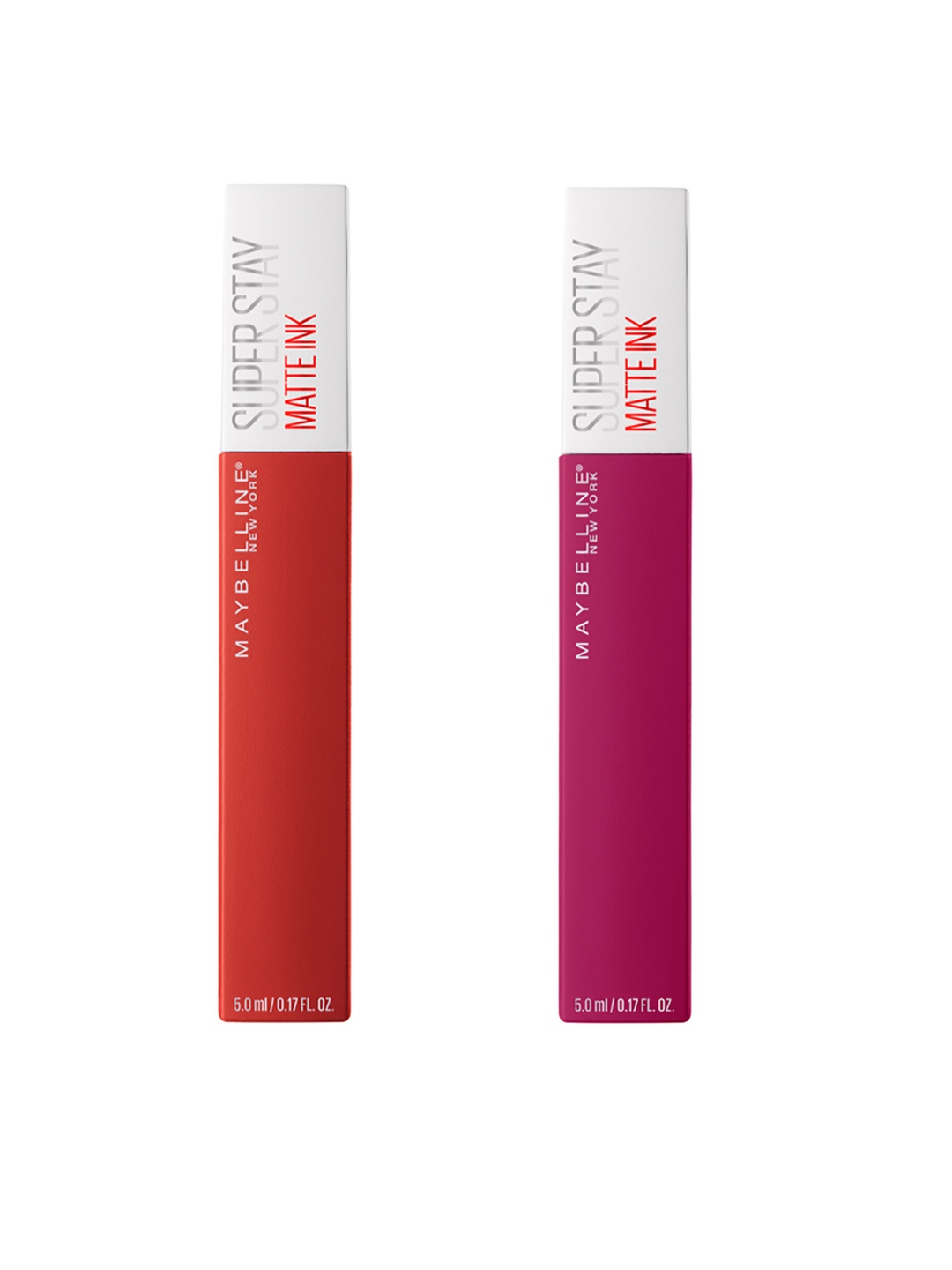 

Maybelline New York Set of 2 Super Stay Matte Ink Liquid Lipstick, Red