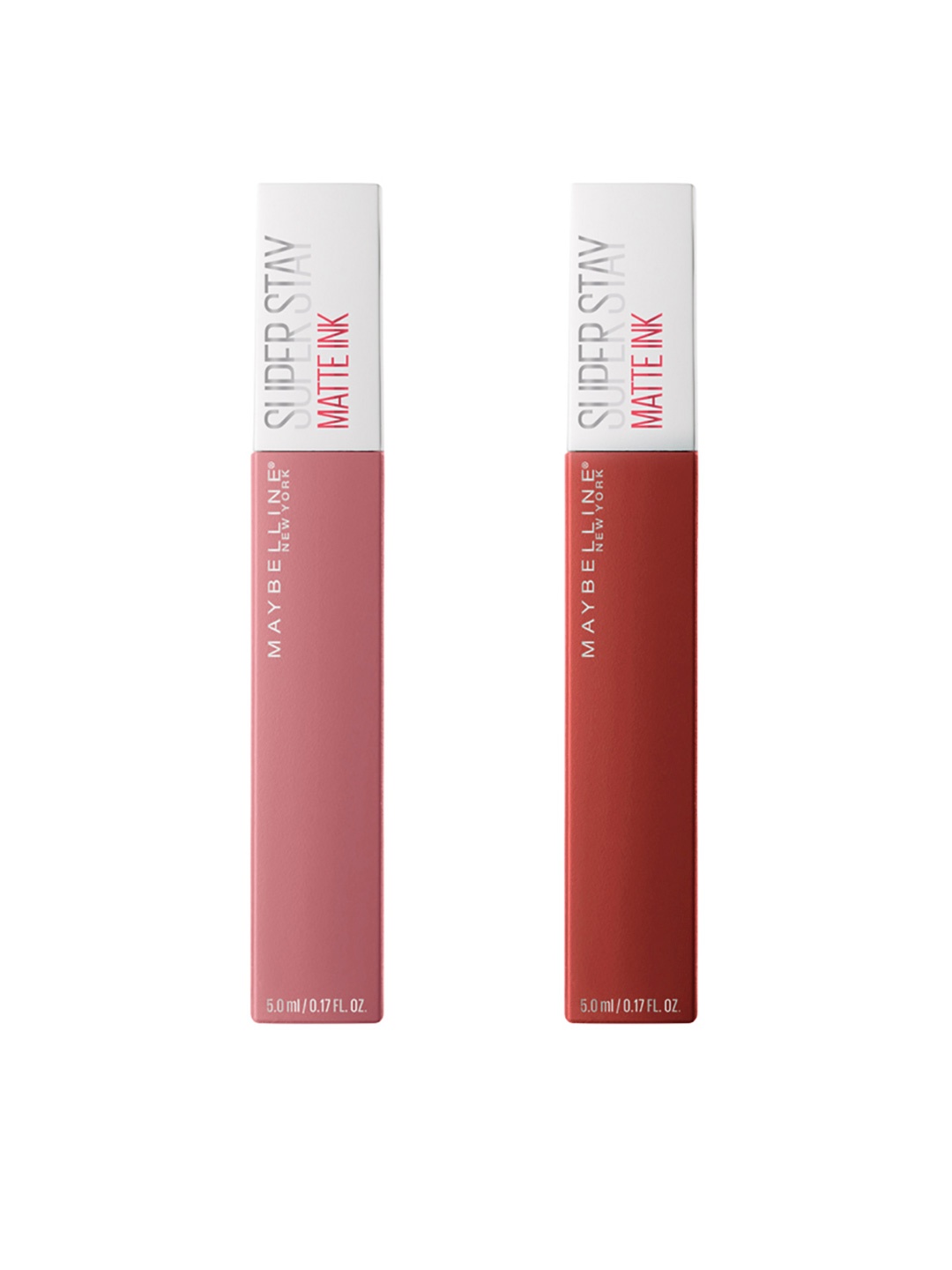 

Maybelline New York Set of 2 Super Stay Matte Ink Liquid Lipstick, Pink