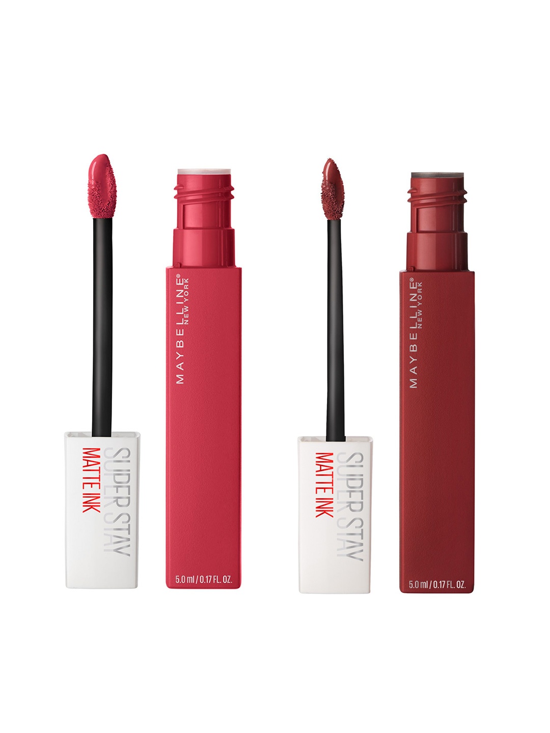 

Maybelline New York Set of 2 Super Stay Matte Ink Liquid Lipstick, Red