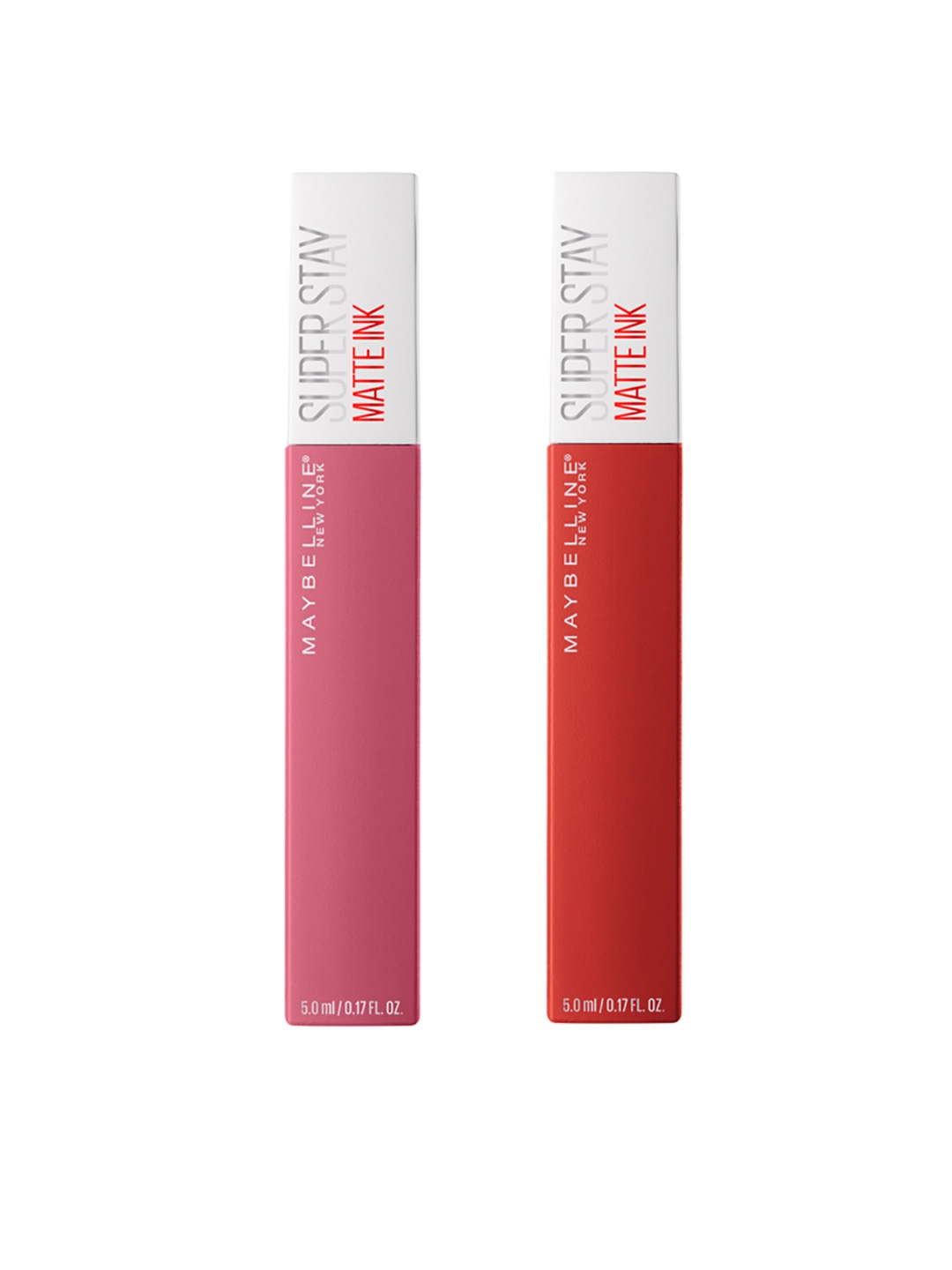 

Maybelline New York Set of 2 Super Stay Matte Ink Liquid Lipstick, Red