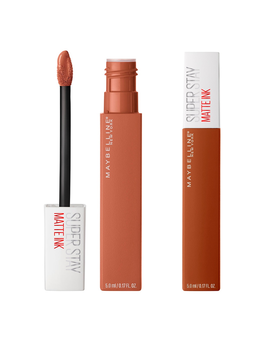 

Maybelline New York Super Stay Set Of 2 Matte Ink Liquid Lipstick, Brown