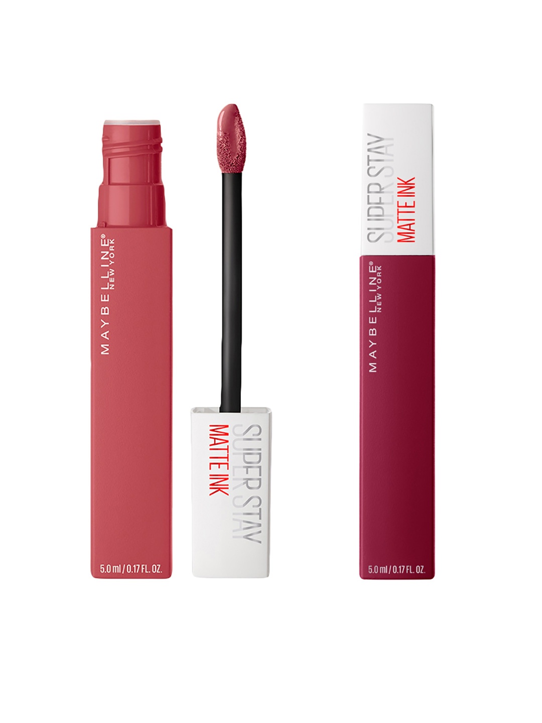 

Maybelline New York Super Stay Set Of 2 Matte Ink Liquid Lipstick, Burgundy