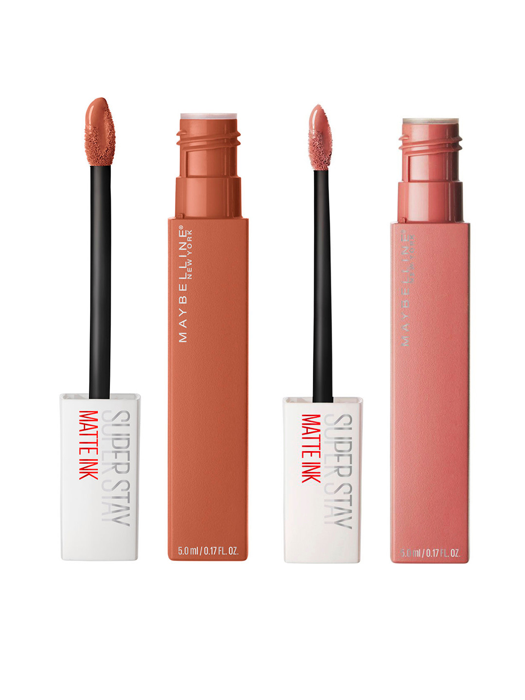 

Maybelline New York Super Stay Set Of 2 Matte Ink Liquid Lipstick, Brown