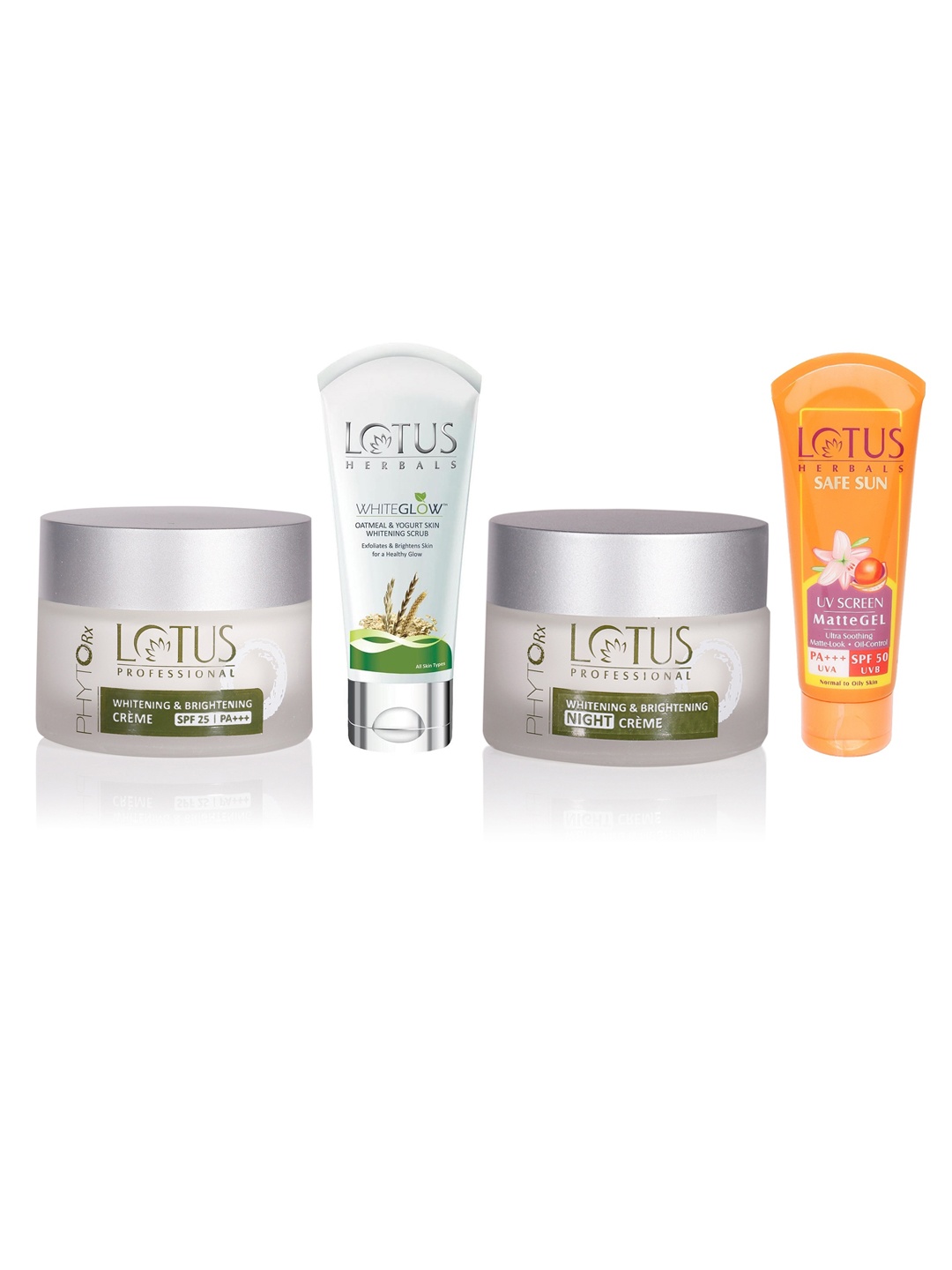 

Lotus Herbals Sustainable Skin Care Kit, White