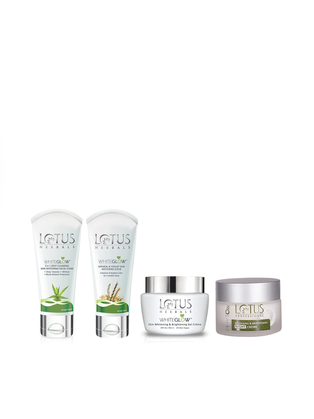 

Lotus Herbals Sustainable Skin Care Kit, White