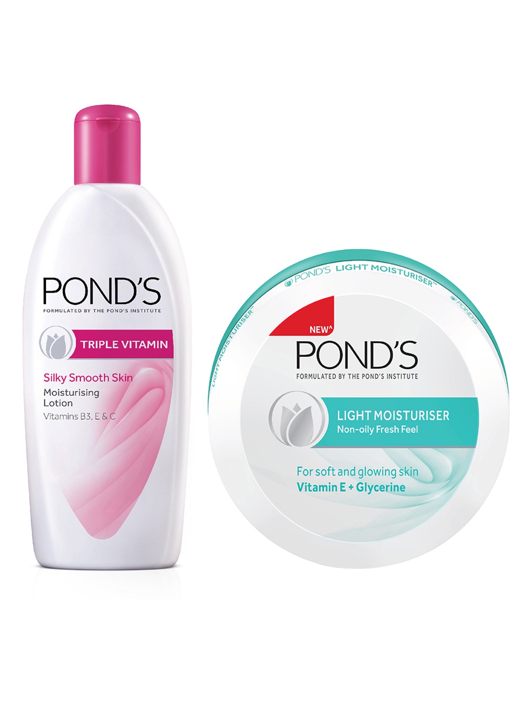 

Ponds Unisex Non-Oily Fresh Feel Moisturiser & Vitamin Moisturizing Lotion, Blue