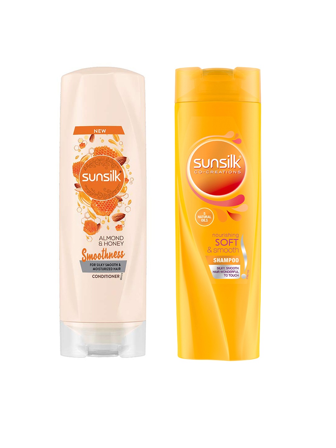 

Sunsilk Unisex Nourishing Soft & Smooth Shampoo & Conditioner, Yellow