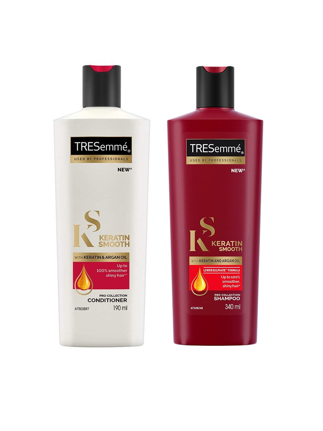 

TRESemme Set Of Keratin Smooth Shampoo & Conditioner, Red