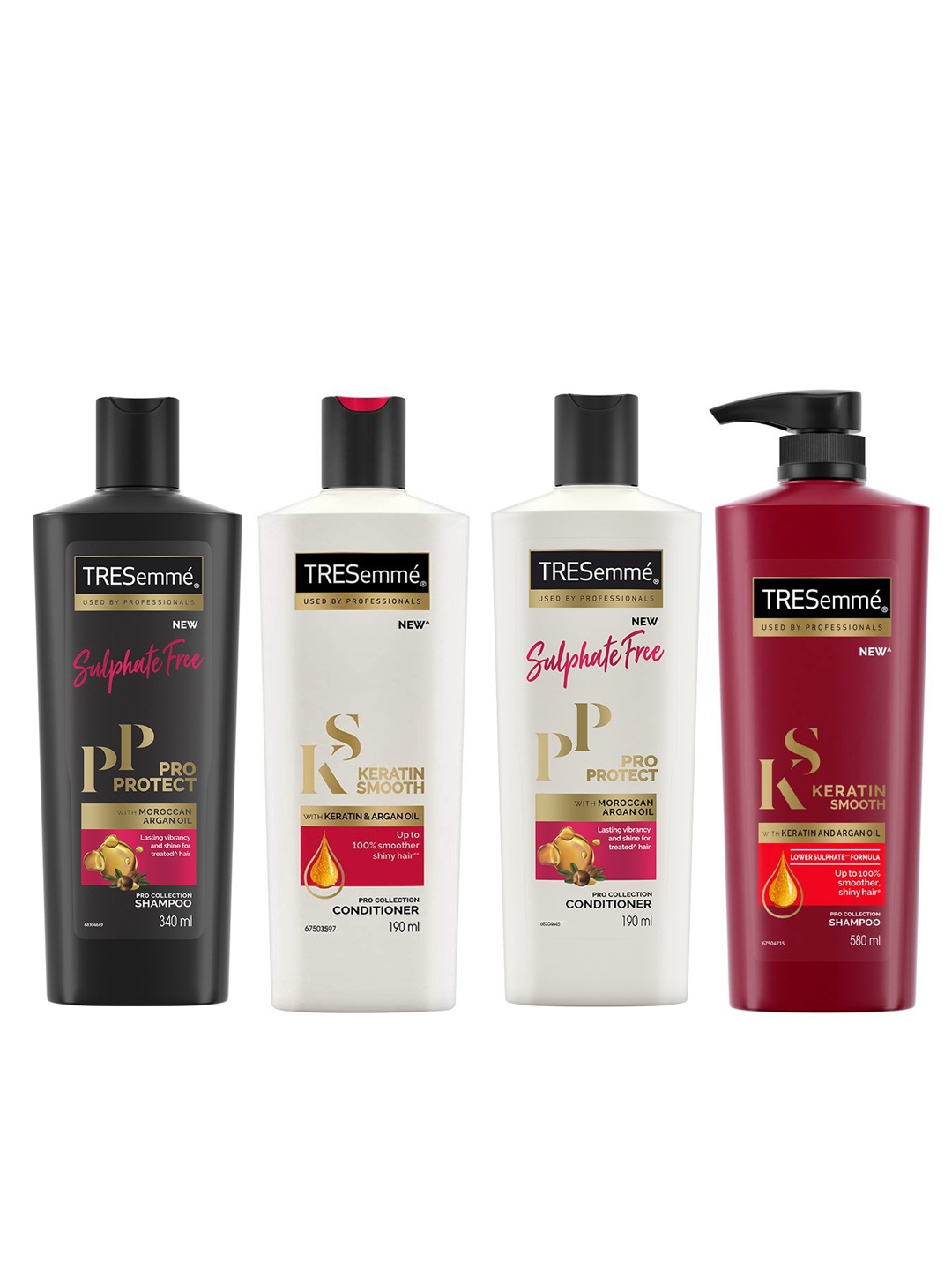 

TRESemme Set Of 2 Shampoos & 2 Conditioners, Red