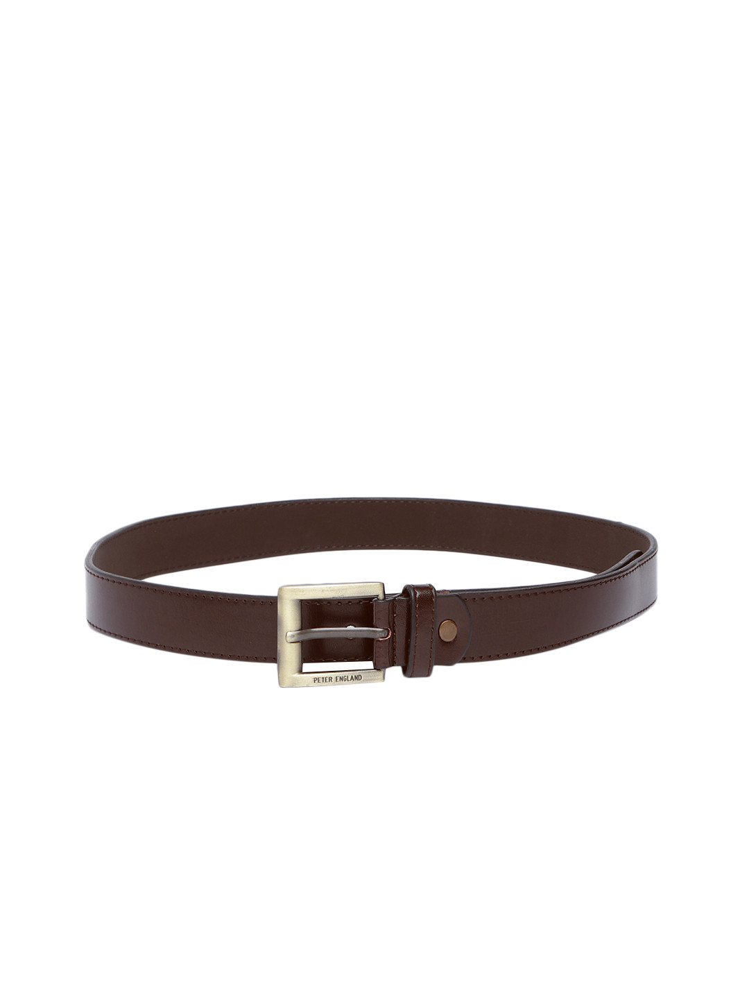 

Peter England Men Formal Belt, Brown