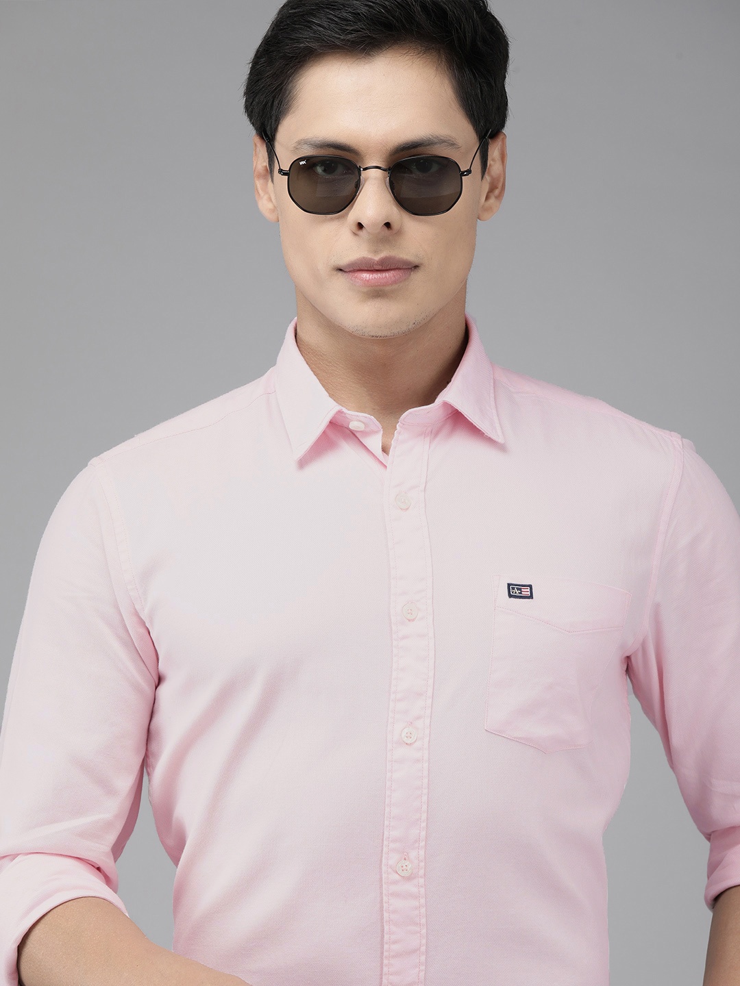 

Arrow Sport Men Pink Slim Fit Casual Shirt