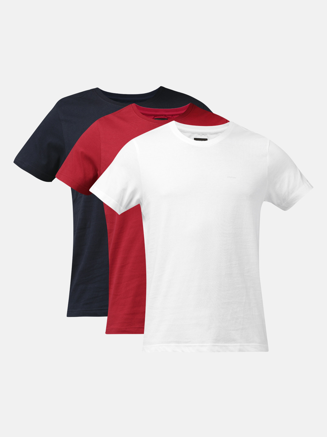 

Arrow Sport Men Pack of 3 Solid Pure Cotton T-shirt, Multi