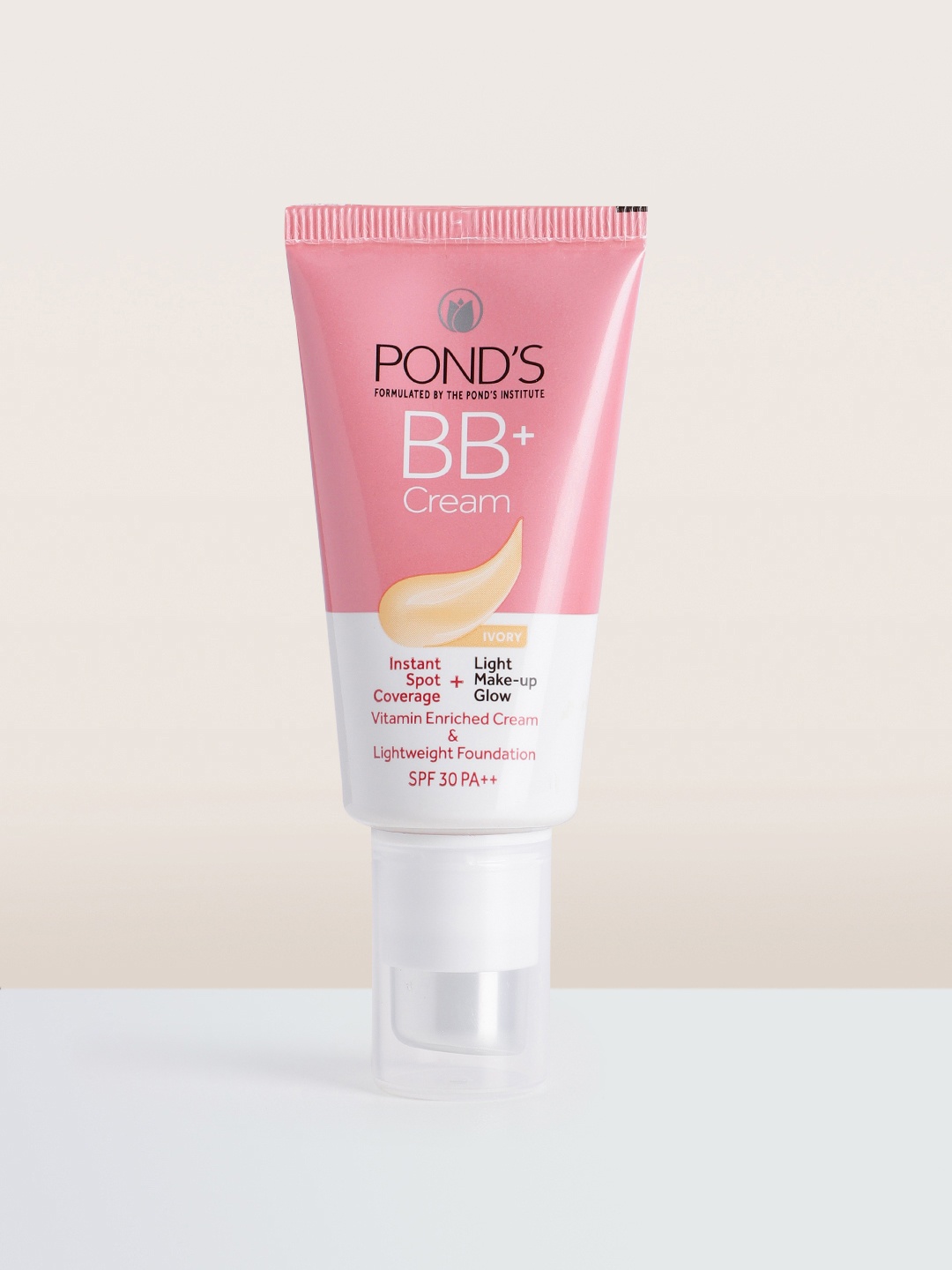 

Ponds Instant Spot Coverage BB + Cream with SPF 30 PA++ & Vitamin B3 30g - Ivory, Pink