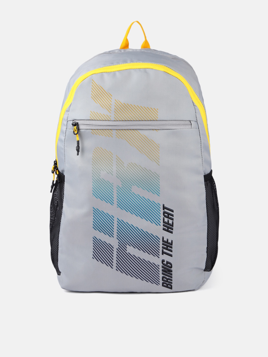

HRX by Hrithik Roshan Unisex Grey Printed Heat Backpack