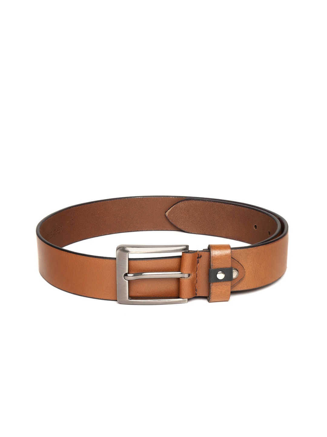 

Roadster Men Tan Brown Textured Leather Belt