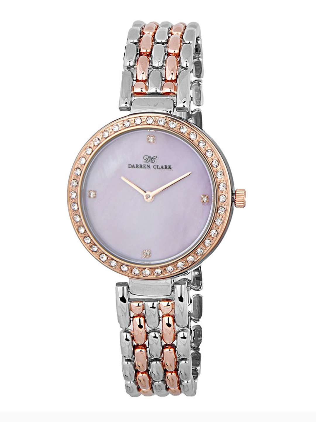 

DARREN CLARK Women Purple Bracelet Style Analogue Watch 11008-BWM-08