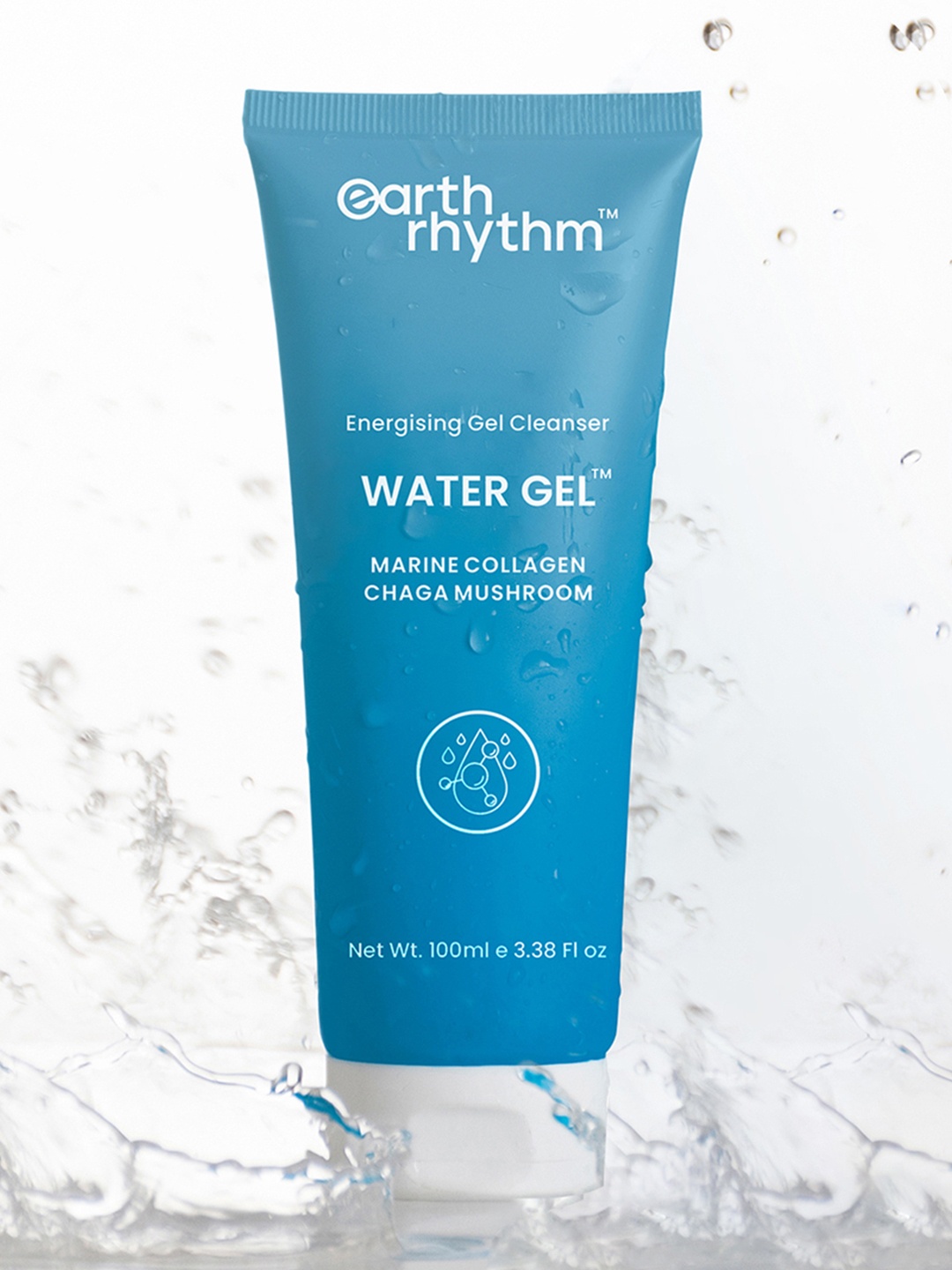 

Earth Rhythm Energising Water Gel Cleanser - 100 ml, White