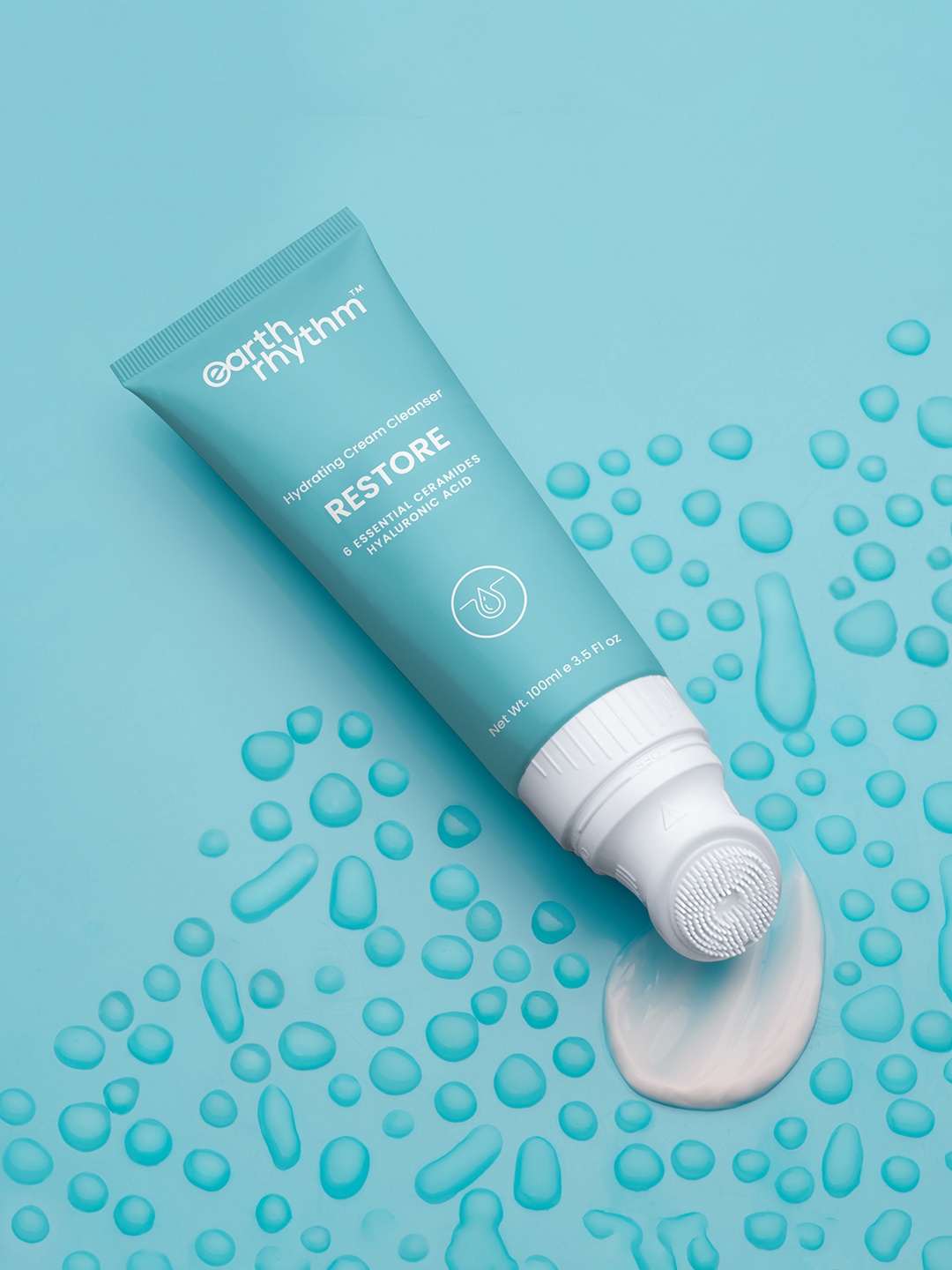 

Earth Rhythm Restore Hydrating Cream Cleanser - 100 ml, Na