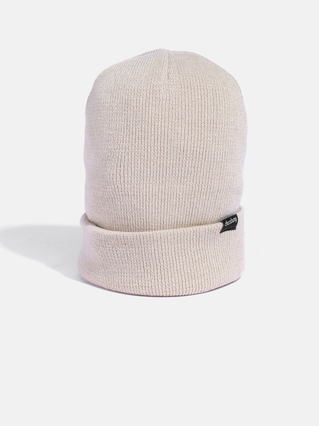 

DressBerry Women Beige Solid Beanie