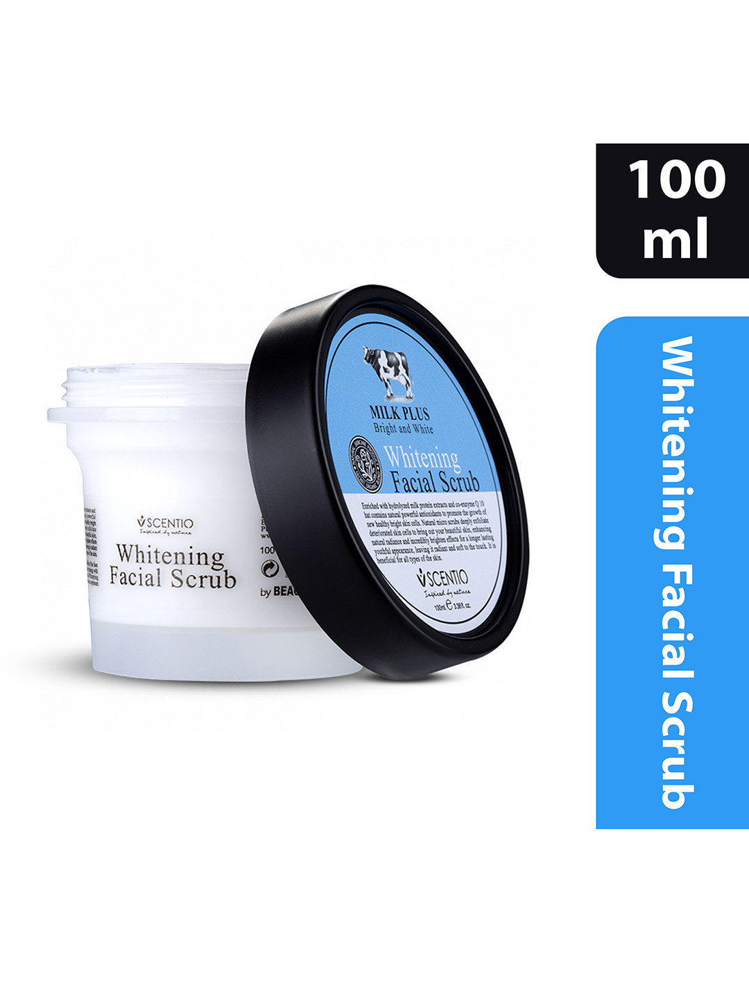 

BEAUTY BUFFET Scentio Milk Plus Whitening Facial Scrub100ml, White